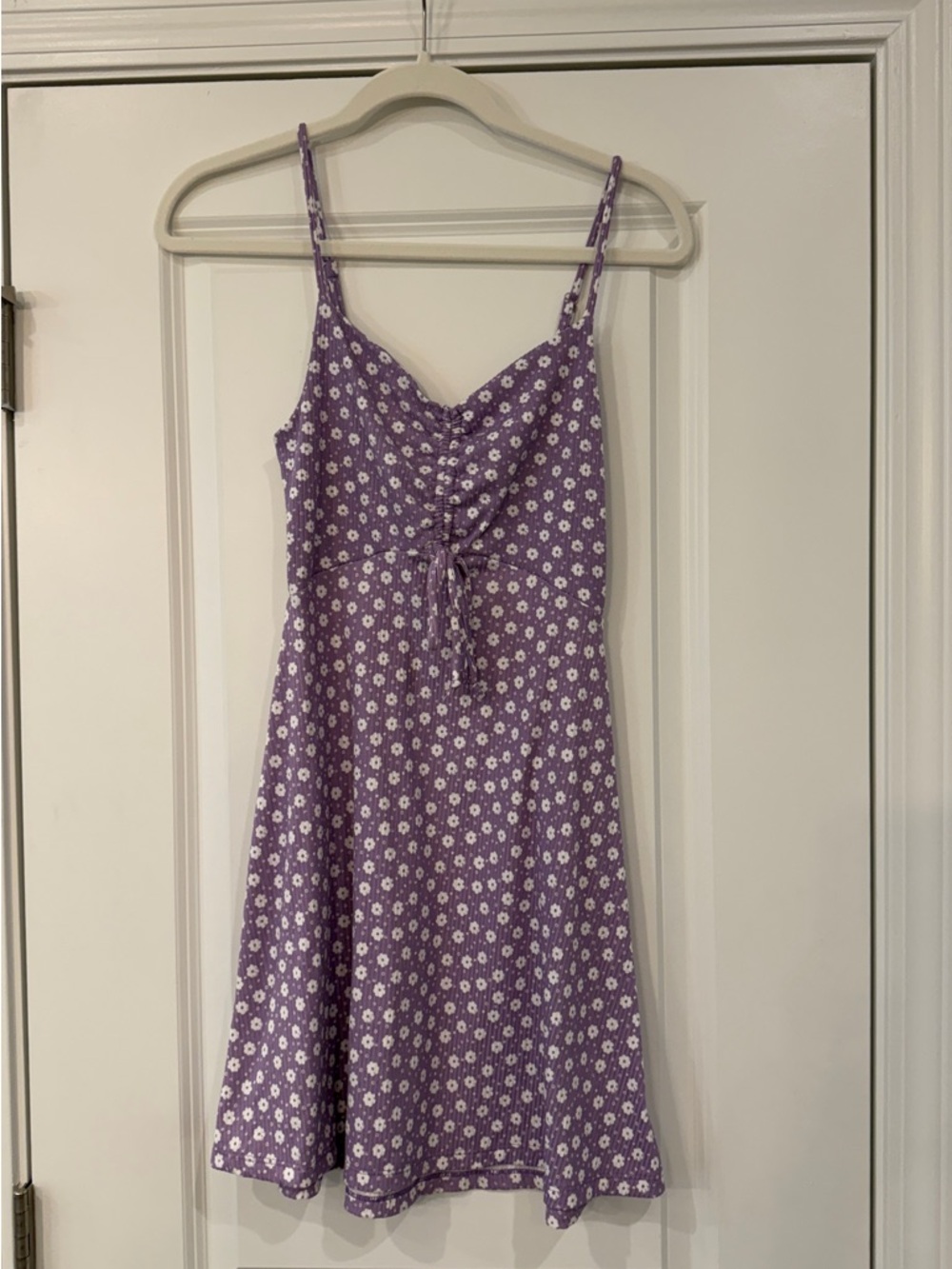 Altar'd State Lavender Floral Mini Dress